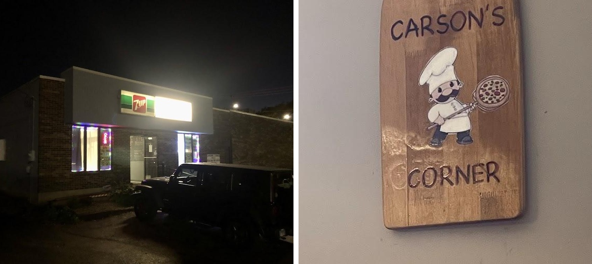 Carsons Corner Pizzeria and more Menu